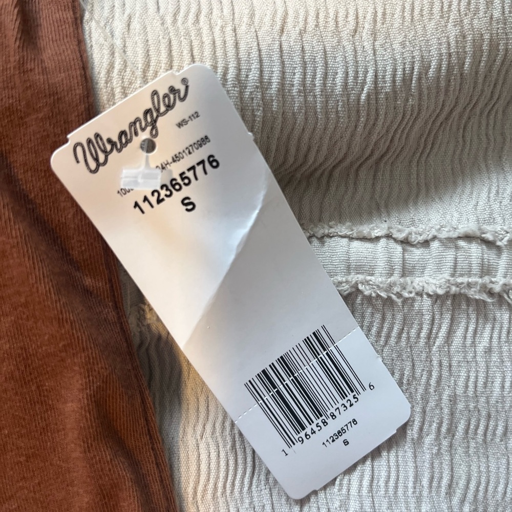 Wrangler Western Spirit Oversized Brown Tee - Picture 2 of 2
